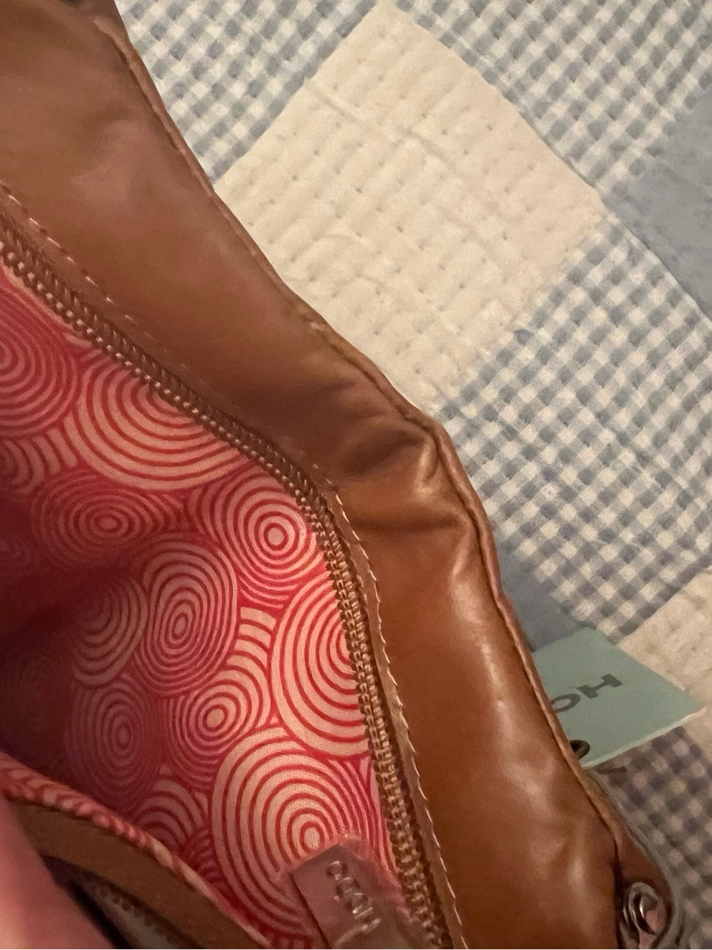 NWT HOBO Lauren Clutch-Wallet in the Caramel colorway (Vendor Style: VI-3385CAR) - Picture 6 of 10